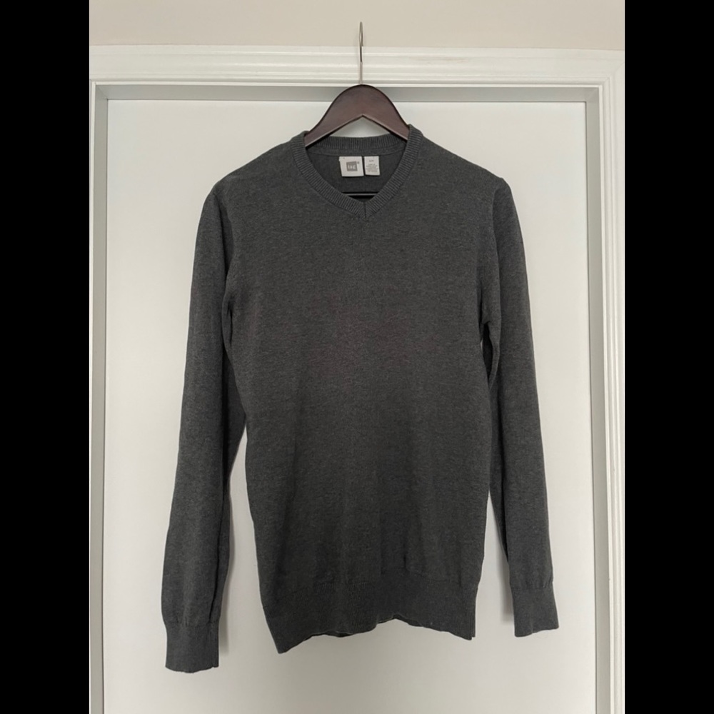 Grey Long Sleeve Sweater